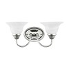 Livex Lighting Edgemont 2 - Light Vanity in  Polished Chrome - 4 of 4