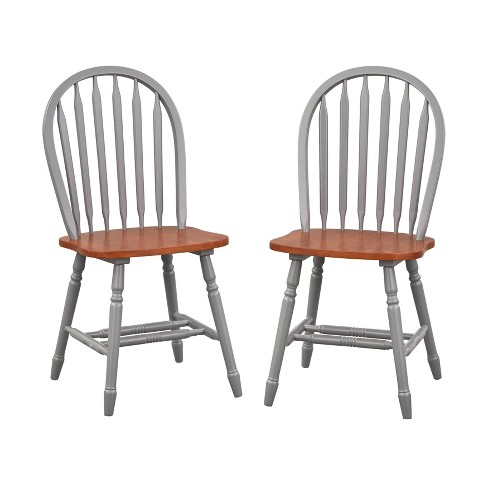 Set Of 2 Saville Dining Chairs Gray - Buylateral : Target