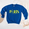 Simply Sage Market Women's Graphic Sweatshirt Paris France Eiffel Tower - 3 of 4
