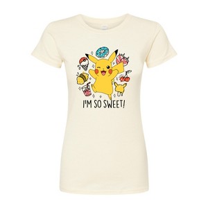 Women's - Pokémon - I'm so Sweet Juniors Fitted Graphic T-Shirt - 1 of 3