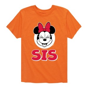 Girls' - Disney - Sibling Tee Short Sleeve Graphic T-Shirt - 1 of 4