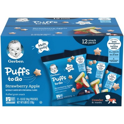 gerber baby food puffs