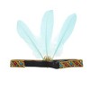 Unique Bargains Women's Feather Elastic Band Headband 1 Pc - 4 of 4
