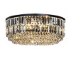 ALOADECOR 5 Lights 24" Modern Glam Round Chandelier With Clear Crystal - 3 of 4