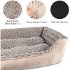 Rectangle Dog Bed for Large Medium Small Dogs - Washable Orthopedic Sofa Bed, Soft Breathable Puppy & Pet Cuddler - 3 of 4