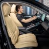 VEVOR Seat Covers, Universal Car Seat Covers Front Seats, 6pcs Faux Leather Seat Cover, Full Enclosed Design, Detachable Headrest - 2 of 4