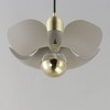 Maxim Lighting Poppy 1 - Light Pendant in  Silver Gold/Satin Brass - 4 of 4
