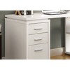 Wood L Shaped Computer Desk with Drawers - EveryRoom - 3 of 4