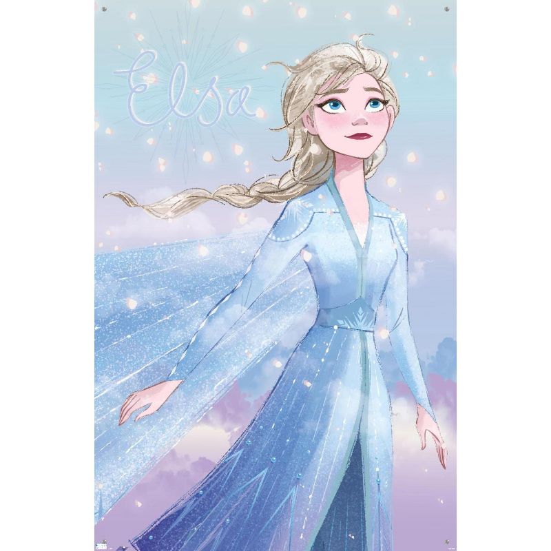 Trends International Disney Frozen - Elsa Glance Unframed Wall Poster Prints, 4 of 7
