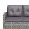 Resenkos 4-Piece Patio Furniture Set, Outdoor Sectional Furniture, PE Rattan, , Charcoal - 4 of 4
