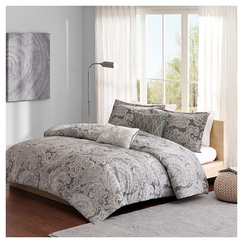 Dierdre Paisley Cotton Comforter Set - 5-Piece : Target