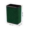 Unique Bargains Car Trash Can with Hook and Back Clip Hanging Plastic Trash Bin 1 Pc - 3 of 4