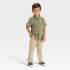 Toddler Boys' Short Sleeve Woven Shirt - Cat & Jack™ - 3 of 3