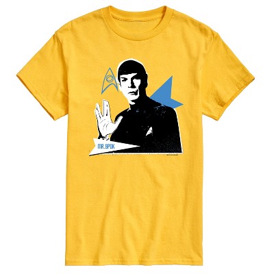Men's - Star Trek - Retro Graphic Spock Short Sleeve Graphic T-Shirt