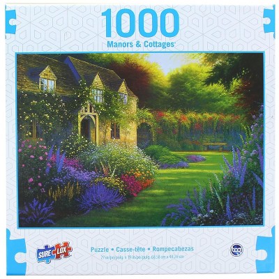 The Canadian Group Manors & Cottages 1000 Piece Jigsaw Puzzle | The Cottage Garden