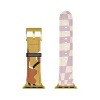 Miho Checkered retro flower pot 38mm/40mm Gold Apple Watch Band - Society6 - 3 of 3