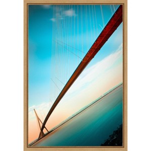 Amanti Art The Span (Bridge) by Christophe Kiciak Canvas Wall Art Print Framed 16 x 23-in. - 1 of 4