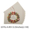 Unique Bargains Christmas Greeting Card Multicolored 4.5"x3.1 " 10Pcs - 3 of 4