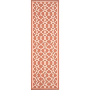 Courtyard Eeaufort CY6071 UV & Stain Resistant Non-Shedding Power Loomed Indoor/Outdoor Rugs - Safavieh - 1 of 4