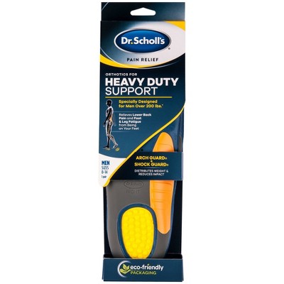 Dr. Scholl's Pain Relief Orthotics Heavy Duty Insoles for Men - Size (8-14)