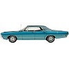 1968 Mercury Brougham Gulfstream Aqua Metallic with Blue Interior Limited Edition 1/43 Model Car by Goldvarg Collection - 3 of 4