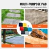 VEVOR Concrete Stamps Mat, 24 x 24 in, 7 pcs Concrete Texturing Skin Polyurethane Stamp Stone Tile Texture Mat, Blue - 3 of 4