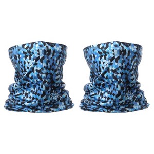 Unique Bargains Breathable Fishing Cycling Sunscreen Bandana Neck Gaiter Face Masks 2 Pcs - 1 of 4