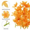 Unique Bargains Wrinkle Resistant Natural Look Home Decoration Artificial Orchid Flower - 4 of 4