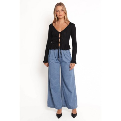 Petal and Pup Womens Islah Pointelle Cardigan Top