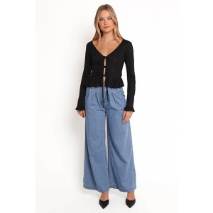 Petal and Pup Womens Islah Pointelle Cardigan Top - 1 of 4