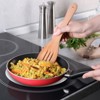 Unique Bargains Silicone Microwave Dishwasher Safe Heat Resistant Oven Mat 2 Pcs - 4 of 4