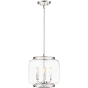 Quoizel Lighting Tapley 3 - Light Pendant in  Polished Nickel - 1 of 4