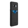 Reiko Samsung Galaxy S8 Edge /S8+/ S8 Plus Anti-Slip Texture Protector Cover with Card Slot in Black - 2 of 4