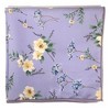 Men's Floral Cotton 3.35 Inch Wide And 58 Inch Long Neckties And Hankies - 3 of 3