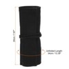 Unique Bargains Handmade Roll-Up Pencil Case Black - 2 of 4