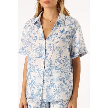 Petal and Pup Womens Faye Button Down Top