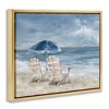 Stupell Industries Serene Beach Chairs, 21" x 17" - 3 of 4
