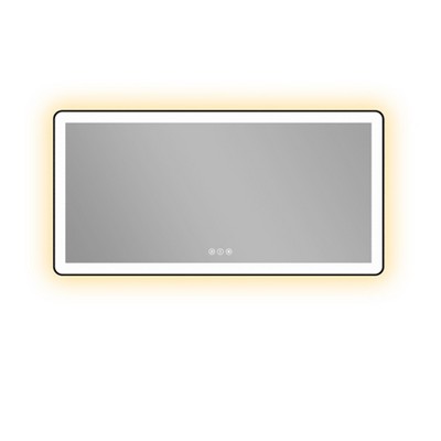 Black Framed Led Bathroom Mirror