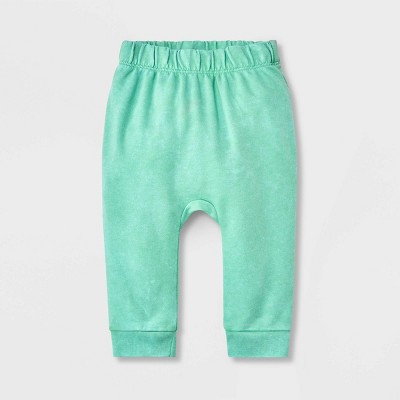 Baby Jogger Pants - Cat & Jack™ Mint Green Newborn