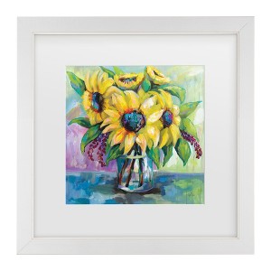 Trademark Fine Art - Jeanette Vertentes Summer Matted Framed Art - 1 of 4