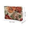Unique Bargains Versatile Flower Handheld Makeup Bag 1 Pc - 2 of 4
