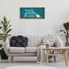 Stupell Industries Funny Cat & Dog Cone Black Floater Framed Canvas Wall Art - 2 of 4