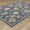 Captiv8e Designs Lorelei Vintage Traditional Blue Wool Rug - 2 of 4