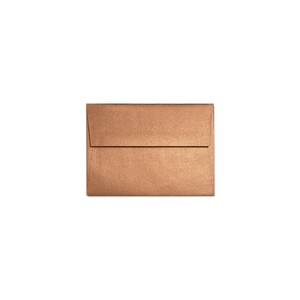 LUX A7 Invitation Envelopes (5 1/4 x 7 1/4) 50/Box Copper Metallic (5380-11-50) - 1 of 1