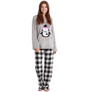 Just Love Plush Pajama Sets for Women / Winter Fleece Christmas Pajamas - 1 of 3