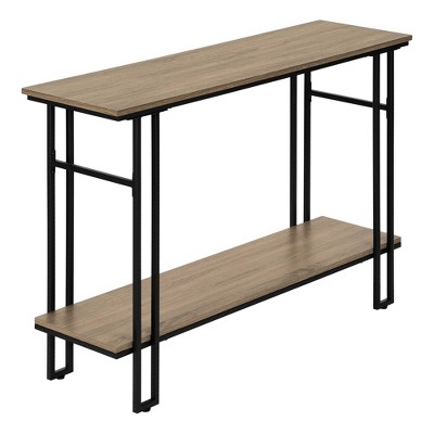 Target black sale metal console table