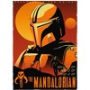 Men's Star Wars: The Mandalorian Din Djarin Sunset Poster Baseball Tee - 2 of 4