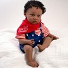 Paradise Galleries  Reborn Toddler Doll with Rooted Hair & Magnetic Pacifier, 21 inch  Baby Boy, Little Firecracker, 6-Piece Gift Set - 4 of 4