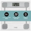 Thinner by Conair Digital Glass Weight Scale, Clear/Silver TH-321, TESTED  GOOD