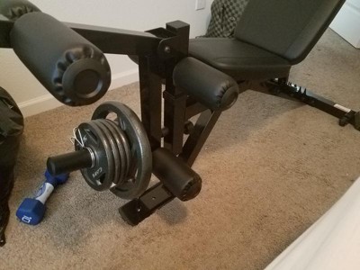 Marcy deluxe utility discount bench with leg developer